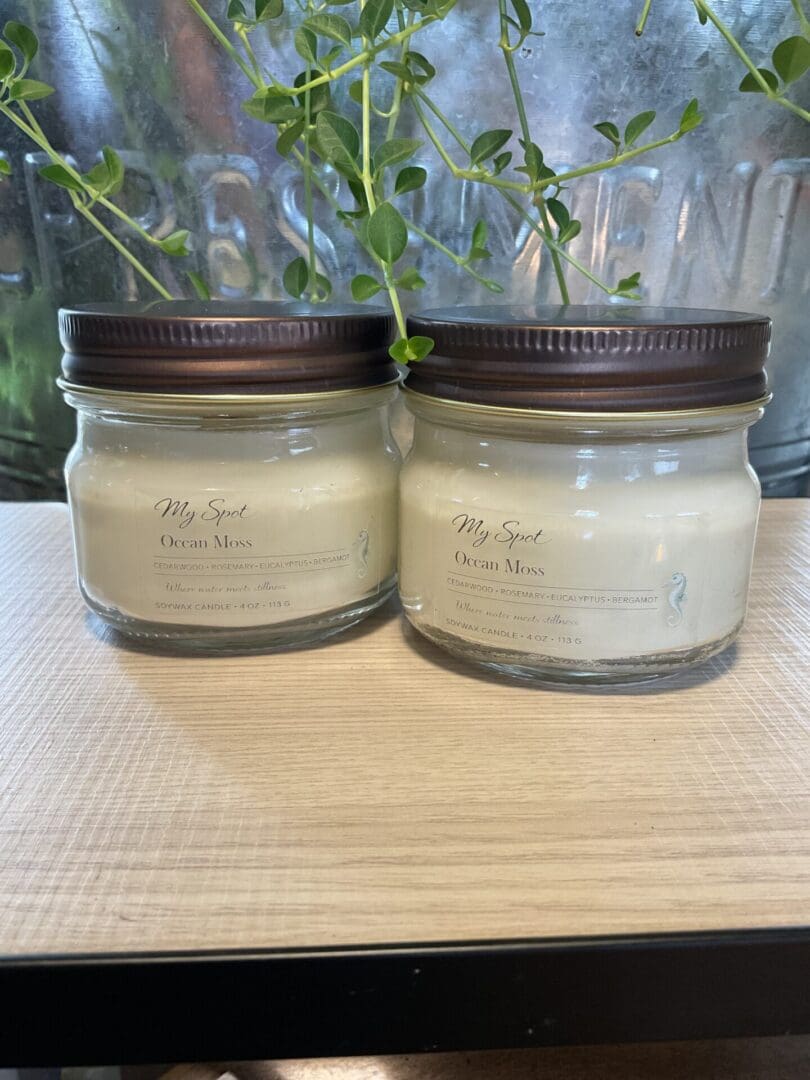 My Spot handmade candles set minimalist soy candles collection