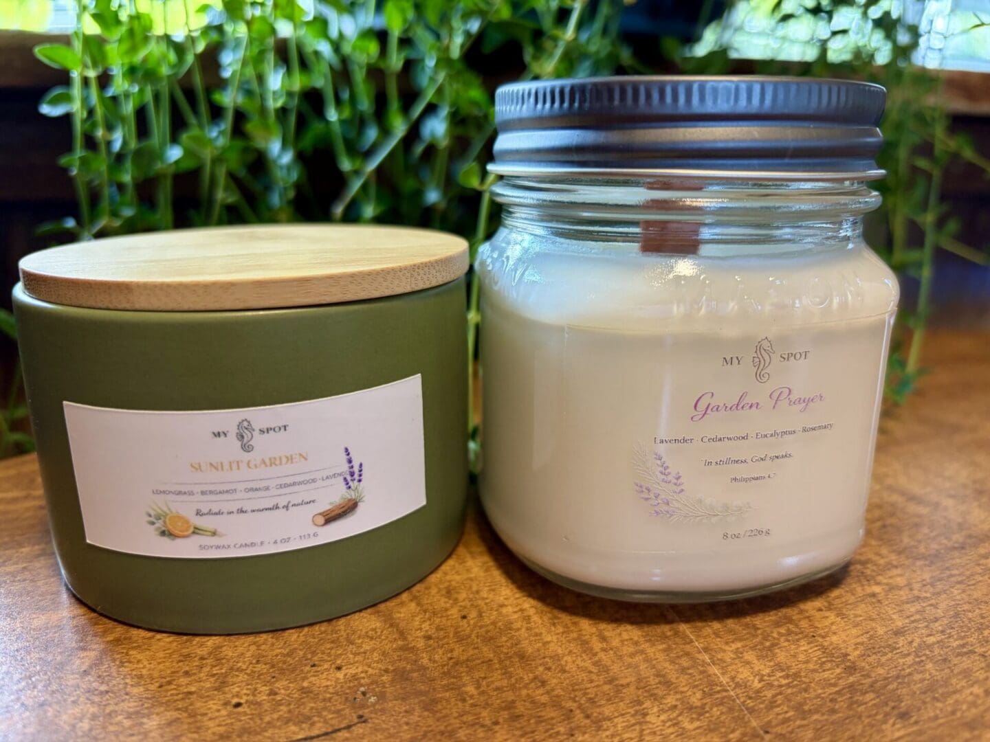 My Spot handmade candle collection
